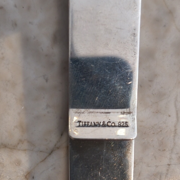 Tiffany & Co. Sterling Silver Money Clip - Shiny Silver Finish - Picture 3 of 4